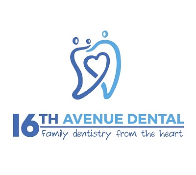 Logo Calgary dentist 16th Avenue Dental