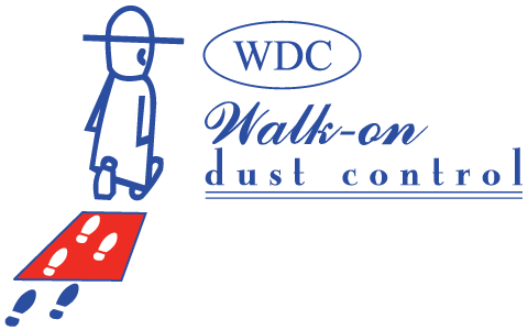 walk on dust control logo