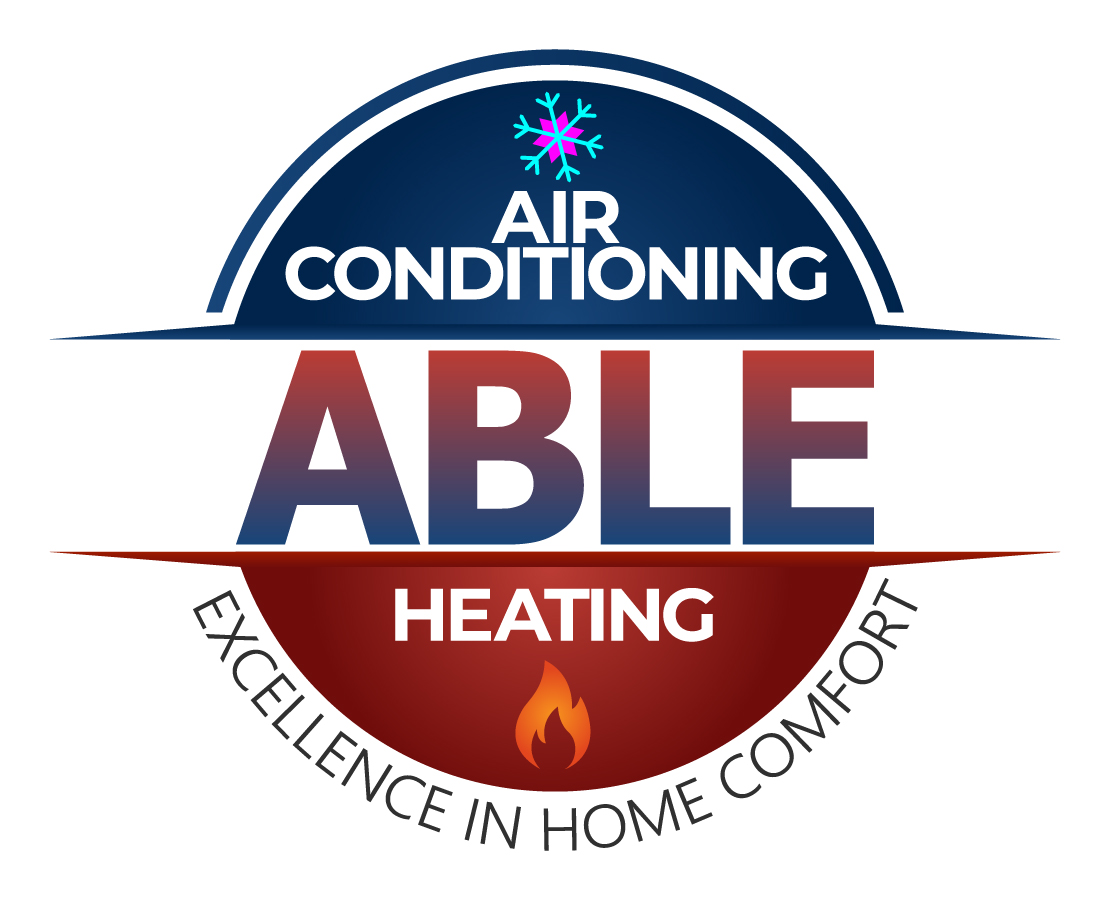 Able air conditioning & heating logo
