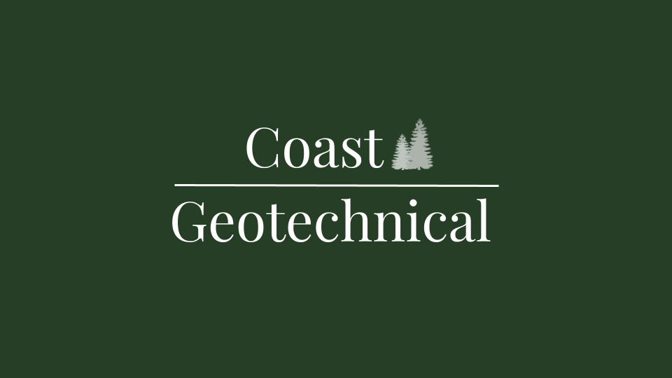 Coast Geotechnical Logo and business cards