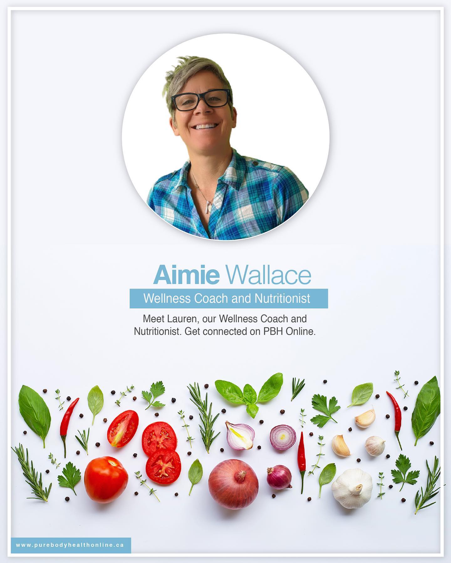 Aimie Wallace- Nutritionist