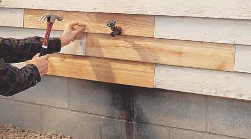 wood siding repair